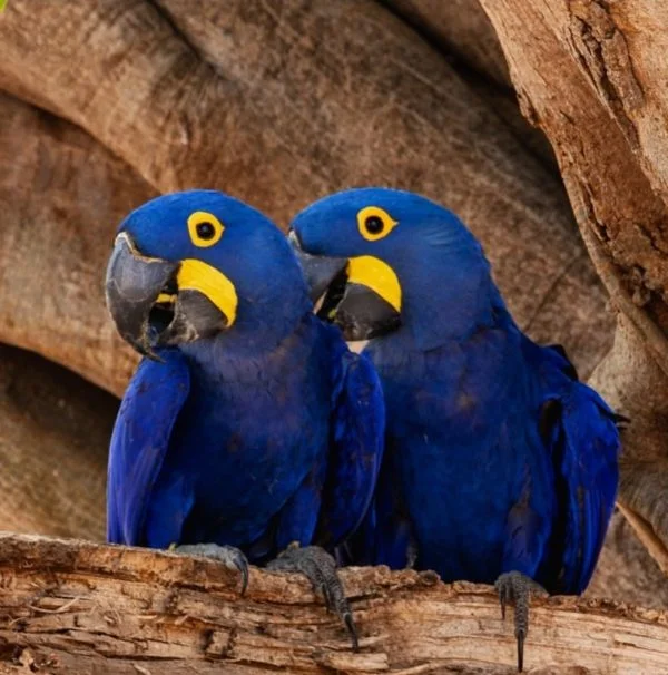 Breeding Pair Hyacinth Macaw Parrots-Male & Female