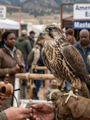 Male falcon bird for sale