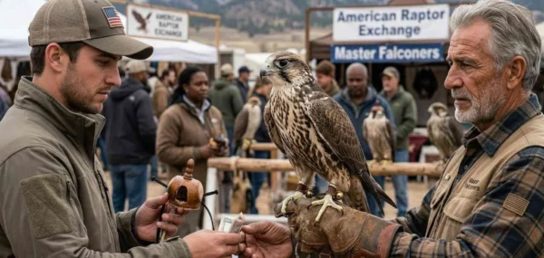 Male falcon bird for sale