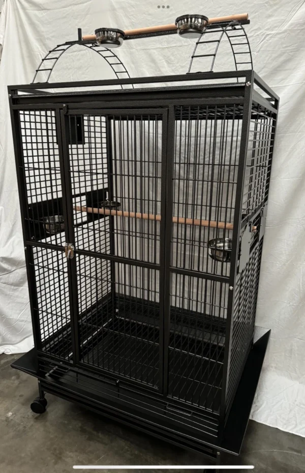 Play Top Macaw Parrot Cage – Antique
