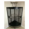 Parrot-Supplies Orlando Premium Play Top Corner Parrot Cage – Black